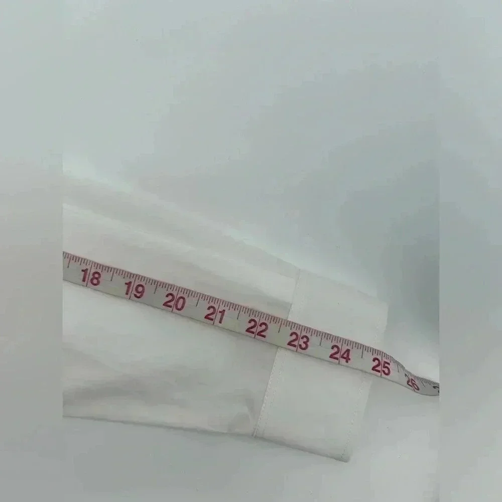 NWT $1400 VALENTINO Shirt IT40 US4 White Double Collar Made in Italy - Picture 12 of 13